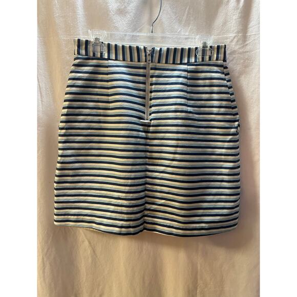 Pink Martini Striped A-Line Mini Skirt (Size M) - Picture 3 of 4